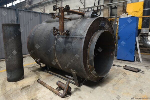 Парогенератор 300 кг пара на газе изготовление