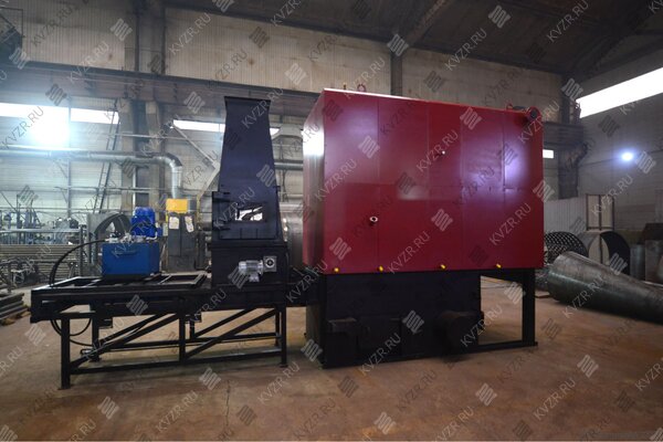 Котел на щепе 500 кВт твердотопливный